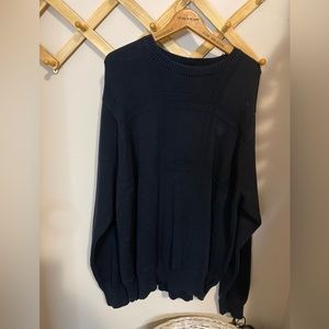 Mens IZOD XXL navy blue sweater